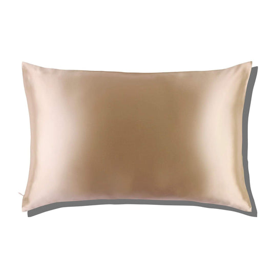 Herriet - funda de almohada de seda beige