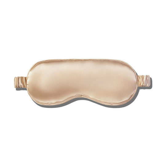 antifaz de seda para dormir en color beige - herriet