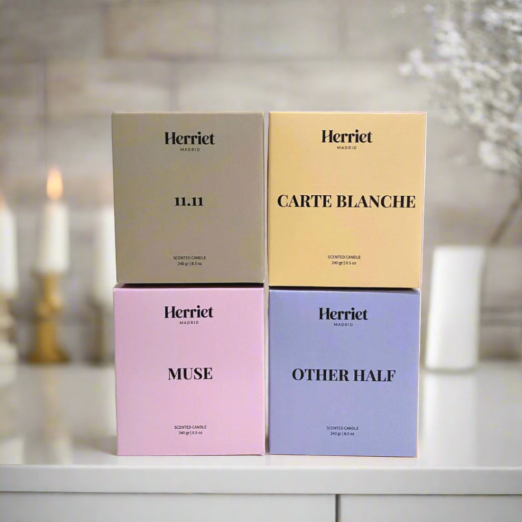 pack velas aromáticas herriet - todo lo que necesitas para perfumar tu hogar