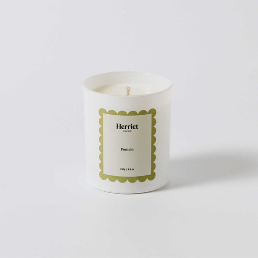 Herriet - Vela aromática - Pomelo - ideas para decorar - velas sostenibles