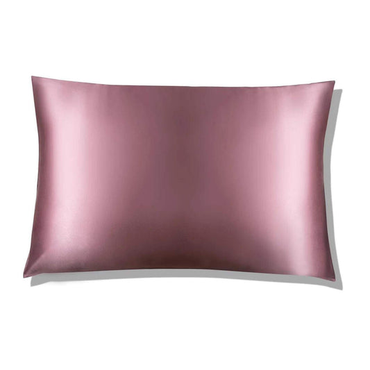 herriet - funda de almohada de seda en color rosa