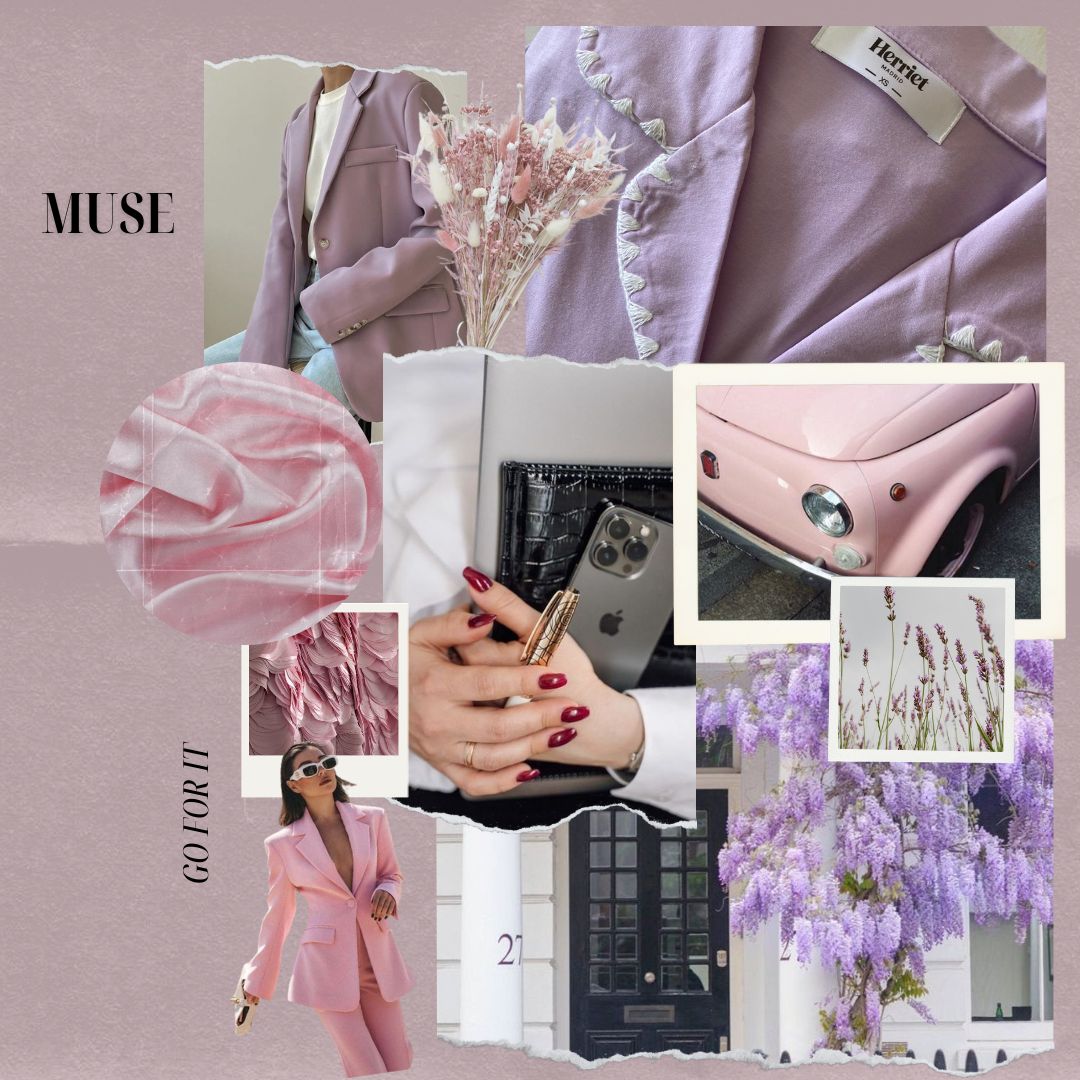 Moodboard muse used to create our scented candle and room spray by herriet